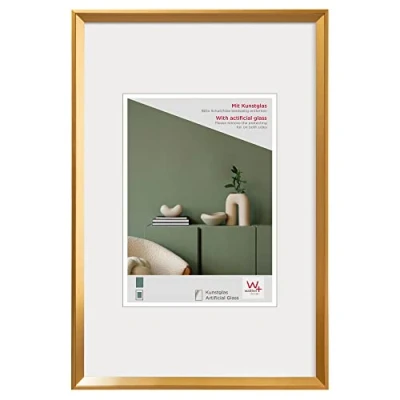 Bild av walther design DEX520G Desire plast bildram 15 x 20 cm, guld