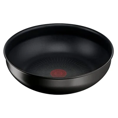 Bild av Tefal Ingenio Unlimited, 26cm Wok, stapelbar, avtagbart handtag, platsbesparande, non stick, induktion, svart, L7637732