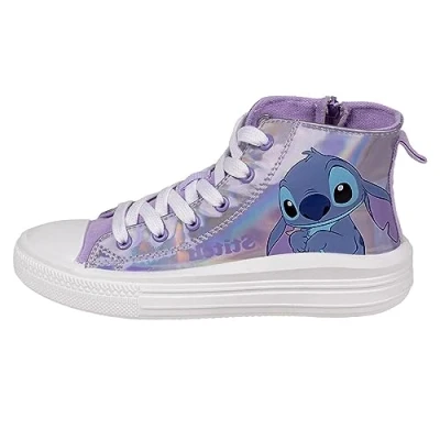 Bild av Disney Stitch sneakers, Unisex barn, Lila, 32 EU, EU