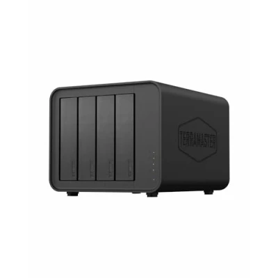 Bild av TERRAMASTER F4 424 NAS lagring 4Bay N95 fyrkärnig CPU, 8 GB DDR5 RAM, 2,5 GbE port x 2, nätverksansluten med hög prestanda (disklös)