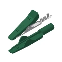 Bild av SKS Hirschmann MA 1 Miniatyrkrokodilback Grön Spännvidd max: 4 mm Längd: 41,5 st