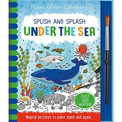 Bild av Splish and Splash Under the Sea, Mess Free Activity Book (Magic Water Colouring)