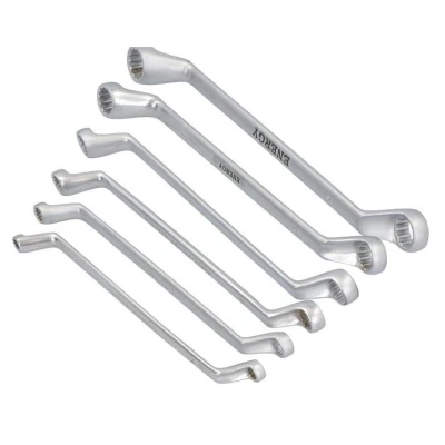 Bild av ENERGY NE01001SK6 Kit de clés polygonales doubles 6x7, 8x9, 10x11, 12x13, 14x15, 16x17 mm 6 Acier chrome vanadium