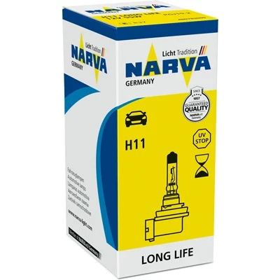 Bild av NARVA 480783000 Ampoule, projecteur longue portée H11 12V 55W Halogène AUDI: A4 B8 Avant, A3 3/5 portes, Berline, BMW: 1 5 3 Coupe