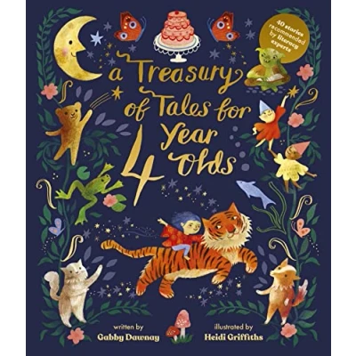 Bild av A Treasury of Tales for Four Year Olds: 40 Stories Recommended by Literacy Experts