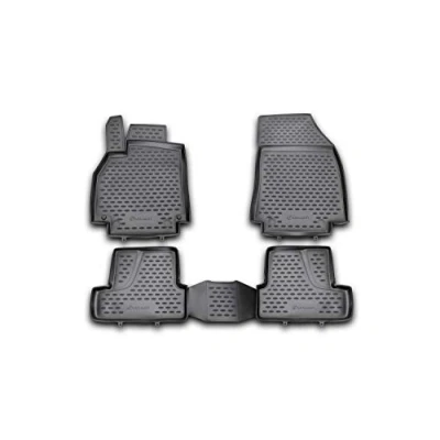 Bild av Element Halkfria 3D gummigolvmattor för Renault Megane 3 08 16, svart