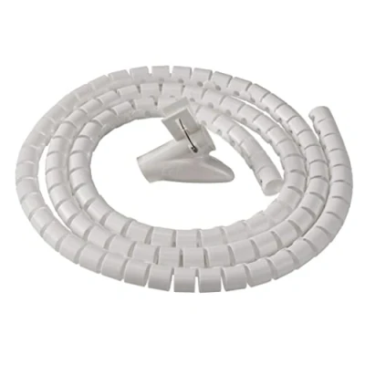 Bild av Fellowes Kabeldragkedja Kabelprydligt rör Kabelhanteringshylsa 2 meter längd, cm diameter Vit