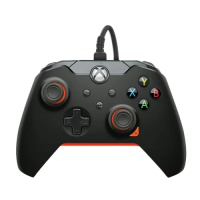 Bild av PDP 049 012 GO Gaming Controller Black, Orange USB Gamepad Analogue/Digital PC, Xbox, Xbox One X, Series S, X