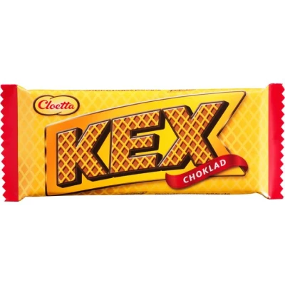 Bild av Cloetta Kexchoklad. Svensk chokladfylld rill 60 g
