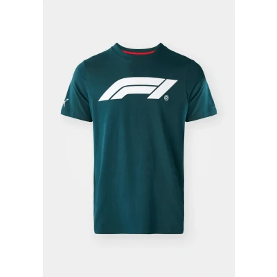 Bild av Puma F1 LOGO TEE Tshirt med print, Storlek: XL, Green terrain