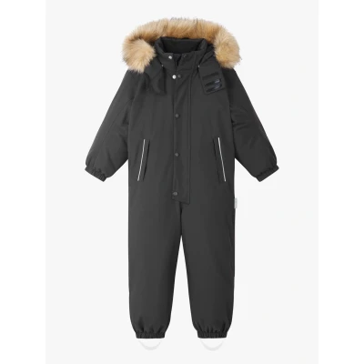 Bild av Reimatec Stavanger Overall, Black, 140 Bäst i test