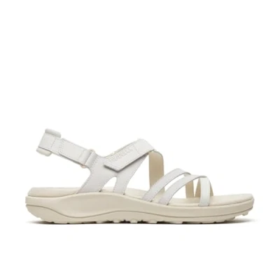 Bild av Merrell kvinnors Harbor Backstrap Sandal, Vit, 5 UK, Vitt, 38 EU