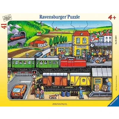 Bild av Ravensburger Barnpussel 05234 tågresor 3048 delar rampussel för barn från 4 år