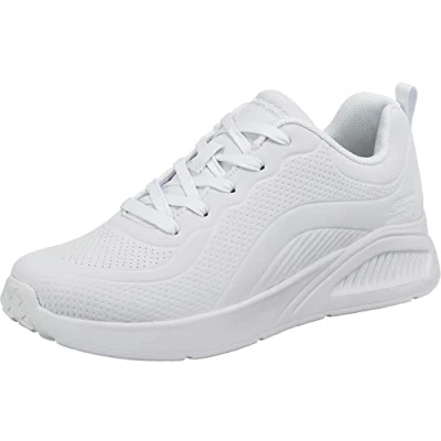 Bild av Skechers dam Bobs Buno How Sweet Sneaker, Vit Duraleather, 38 EU