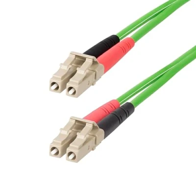 Bild av StarTech.com 3m (10ft) LC to (UPC) OM5 Multimode Fiber Optic cable patch 3 m green Grön meter