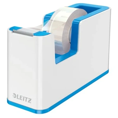 Bild av Leitz WOW Tejphållare inkl. tejp, vit/blå metallic, 53641036