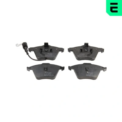 Bild av OPTIMAL BP 12532 Jeu de plaquettes frein Essieu avant contact signal d&#039;usure inclus AUDI: A3 Sportback, 3/5 portes, TT Coupe