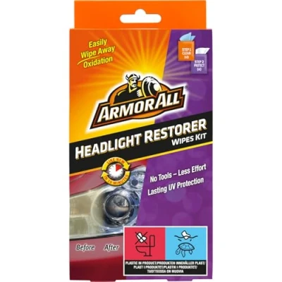 Bild av Armor All Headlight Restorer Wipes Kit Strålkastarwipes 6 st