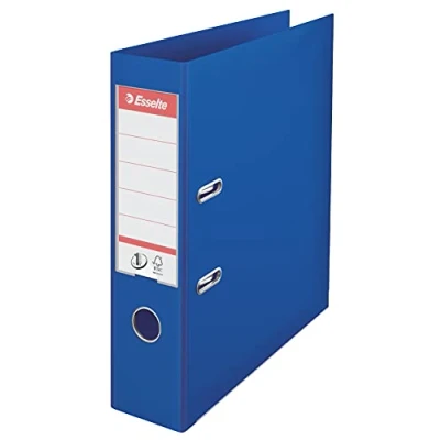 Bild av &quot;Esselte No.1 Power Spine Lever Arch file A4 7.5 cm BLÅ