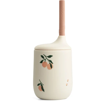 Bild av LIEWOOD Ellis Sugrörsmugg, Peach/Sea Shell
