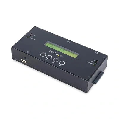Bild av StarTech.com 1:1 Standalone Hard Drive Duplicator and Eraser for 2.5&quot; / 3.5&quot; SATA SAS Drives