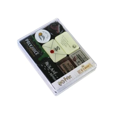 Bild av Half Moon Bay Harry Potter set med 6 magneter Hogwarts artefakter, 7 (h) x 9 (b) 2 (d) cm, MAGEHP04