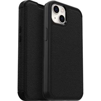 Bild av Otterbox Strada Läder Book Case Svart Apple iPhone 13