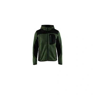 Bild av JACKA 4930 2117 STICKAD ARMEGRÖN/SVART 4XL Beijerbygg Byggmaterial