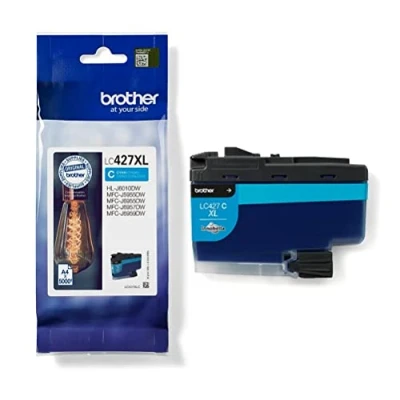 Bild av Brother LC 427XLC High Capacity Cyan Ink Bläckpatron Blå