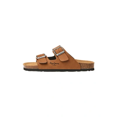 Bild av Pepe Jeans OBAN Classic Slipins, Storlek: 36, Cognac brown Konstmaterial