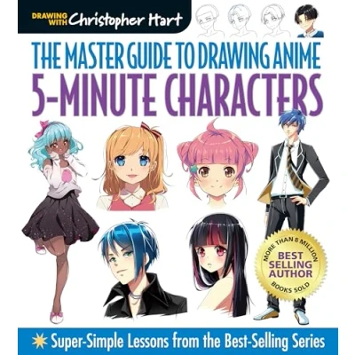 Bild av Master Guide to Drawing Anime: 5 Minute Characters Super Simple Lessons from the Best Selling Series