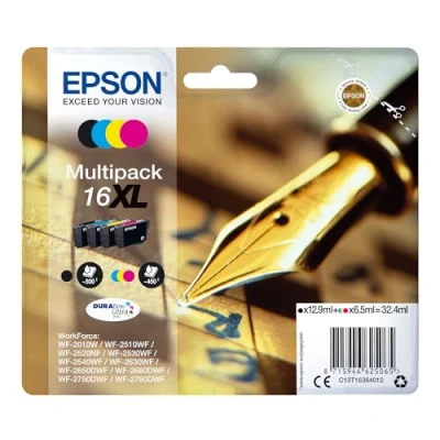Bild av Epson C13T02W14010 Bläckpatron, XL, Svart