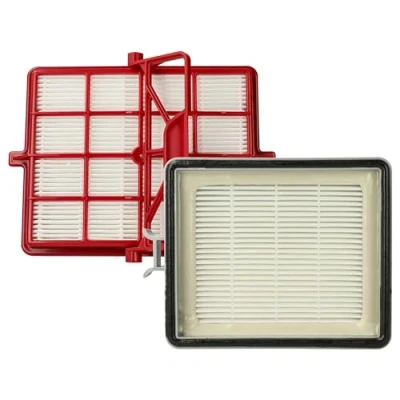 Bild av vhbw 2 x dammsugarfilterset kompatibel med Lux AP11, Intelligence Series, S115 dammsugare, kombi HEPA filter