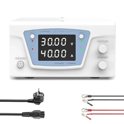 Bild av WANPTEK POWER Dimbar strömförsörjning 30 V 40 A 1 200 W, kraftförsörjning i laboratoriet med OCP skydd/utgångsknappar/styrenhet kodare