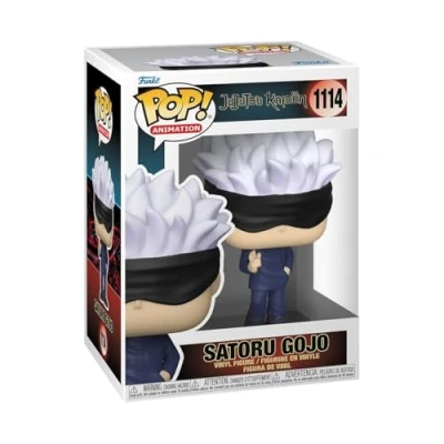 Bild av Funko POP! Animation: Jujutsu Kaisen Satoru Gojo Samlingsbar vinylfigur Presentidé Officiell Merchandise Leksaker för barn och vuxna Anime Fans Modellfigur samlare utställning