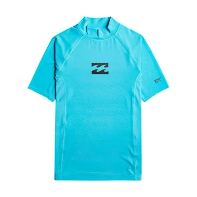 Bild av Billabong Waves ALL DAY Kurzarm Rashguard för barn, Storlek: 159 164, Btb