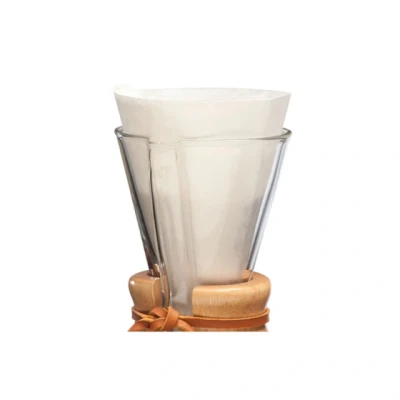 Bild av Utvikta pappersfilter Chemex Half Moon, 100 st. (För 3 kopp Chemex)