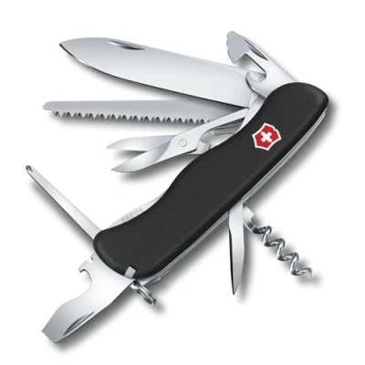 Bild av Victorinox, Schweizer Taschenmesser, Outrider, Multitool, 14 Funktionen, Klinge, gross, Dosenöffner, Schraubendreher 3 mm, Feststellklinge