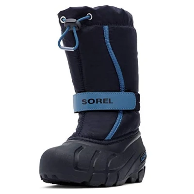 Bild av Sorel unisex barn Flurry Boot Vinterkängor, Collegiate Navy/Atmosphere, 29 EU