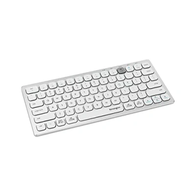 Bild av Kensington Multi Device Dual Wireless Compact Keyboard Tangentbord Engelska Storbritannien Silver