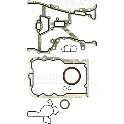 Bild av REINZ 08 33491 01 Jeu de joints d&#039;étanchéité, carter vilebrequin avec bague d&#039;étanchéité OPEL: Corsa C 3/5 portes, Agila A