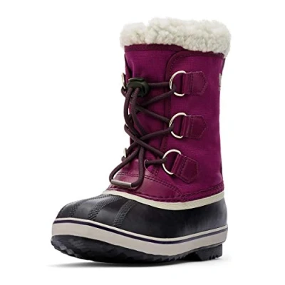 Bild av Sorel Childrens YOOT PAC Vinterstövlar för barn, Storlek: 25, Wild iris/dark plum Konstmaterial/textil