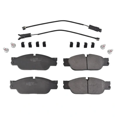 Bild av BLUE PRINT ADJ134234 Jeu de plaquettes frein Essieu avant contact signal d&#039;usure inclus avec kit vis JAGUAR: XJ Berline