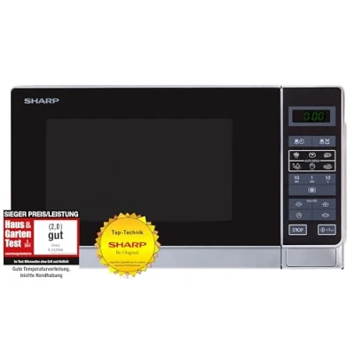 Bild av Sharp 18100095 Mikrovågsugn, Silver