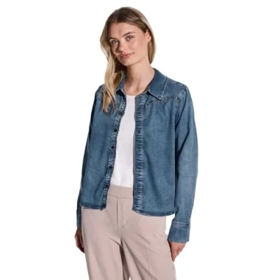 Bild av Street One MIT Nieten Jeansjacka, Storlek: 42, Blau