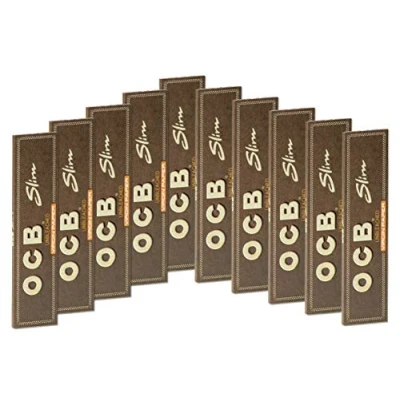 Bild av OCB 10 x oblekt jungfru slim King Size Papers oblekta blad
