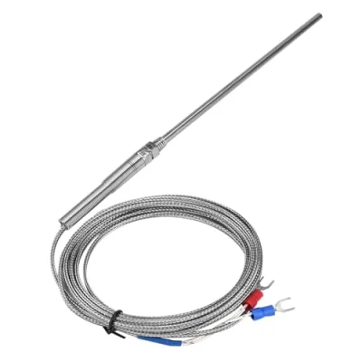 Bild av Termoelementssensorsonder, Keenso temperaturstyrenhet termoelement sensor typ K hög temperatur (3 m)