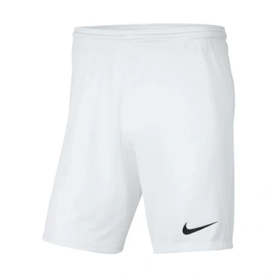 Bild av Nike Shorts Y Park III Pojkar BV6865 100 vit S (128 137cm)