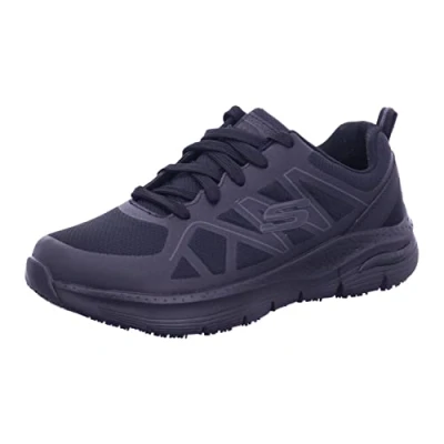 Bild av Skechers Arch Fit Sr Axtell herr Sneaker, Svart syntetisk textil, 41.5 EU