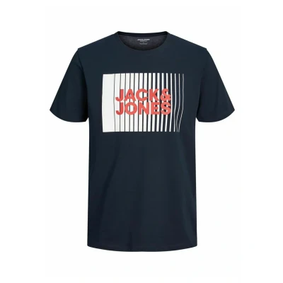 Bild av Jack &amp; Jones Jjecorp LOGO PLAY O NECK Tshirt med print Navy blazer, Storlek: XS, blazer